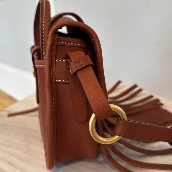 Dooney & Bourke Bag Lulu Fiona Fringe Crossbody - Picture 7 of 17
